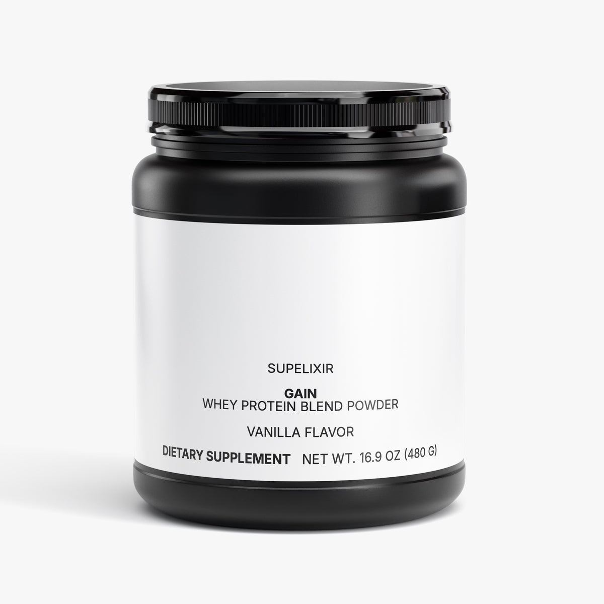 GAIN Whey Protein Blend Powder - Vanilla