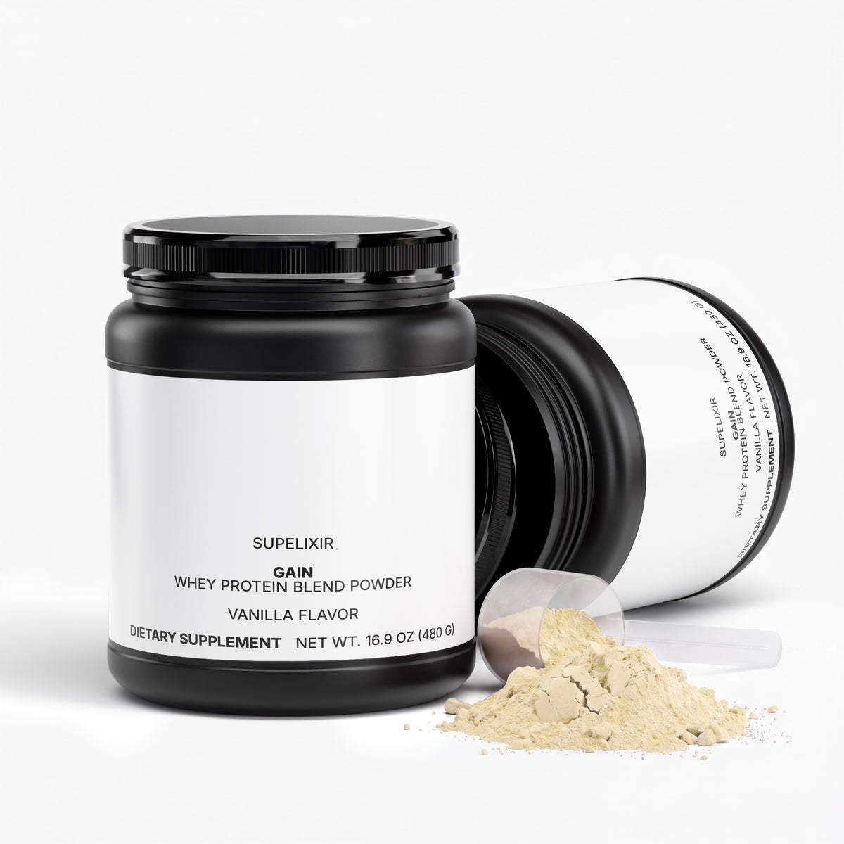 GAIN Whey Protein Blend Powder - Vanilla
