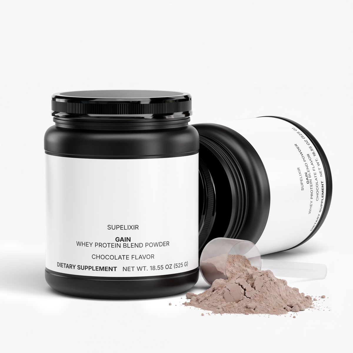 GAIN Whey Protein Blend Powder - Chocolate