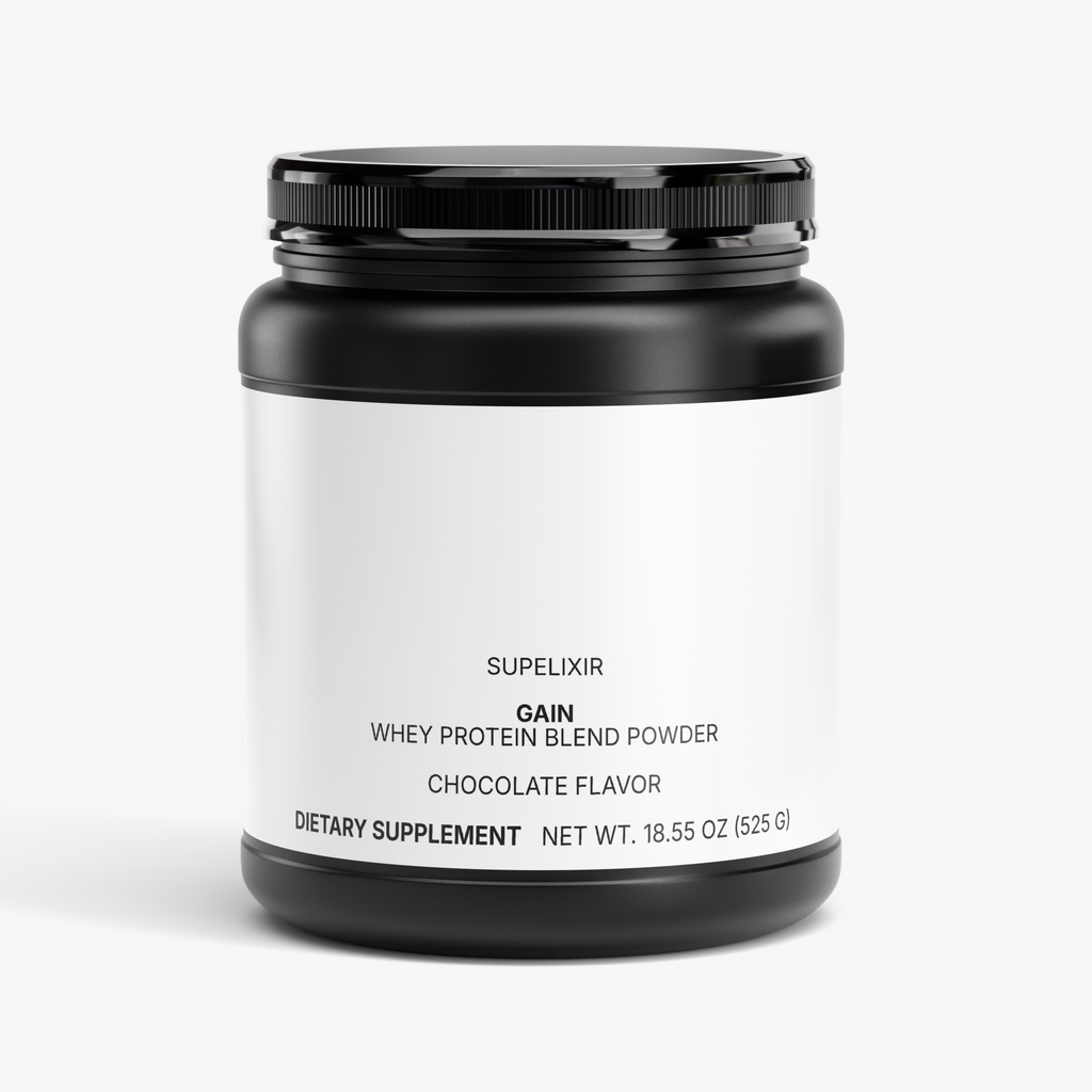 GAIN Whey Protein Blend Powder - Chocolate