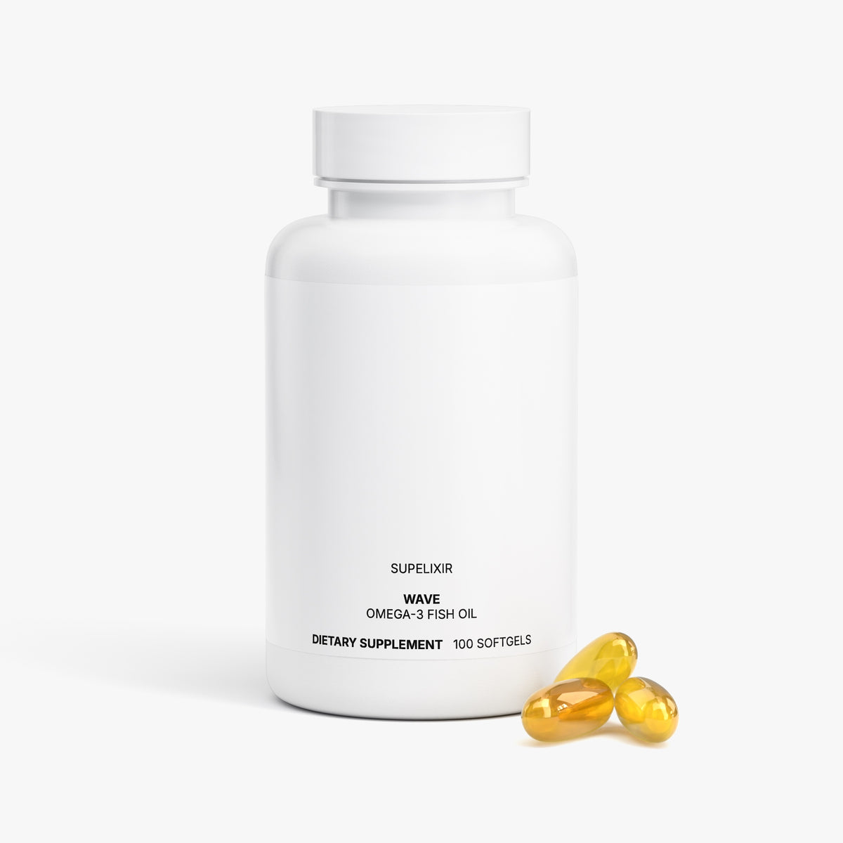 WAVE Omega-3 Fish Oil Softgels
