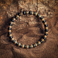 Conscious Awakening - Matte Onyx Mantra Barrel Bracelet