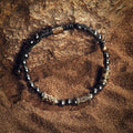 Grounding Force - Hematite Macrame Bracelet
