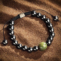 Inner Strength - Hematite Jade Bracelet