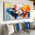 Urban Abstract Impasto Wall Art