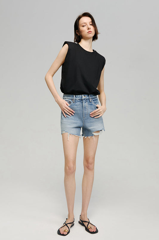 Sun-Kissed Vintage Cut Off Shorts HJ115