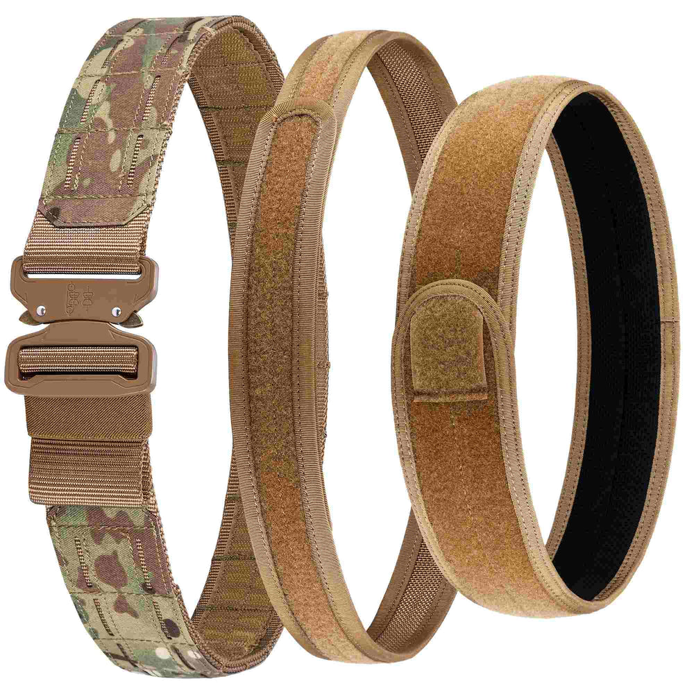 Tactical MOLLE Battle Belt with Quick Release Buckle