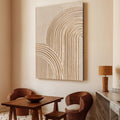 Abstract Minimalist Impasto Wall Art