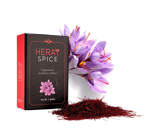 Heray Afghan Saffron Threads, Kosher, Halal, NON-GMO Verified