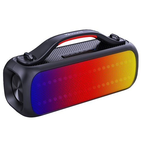 Supersonic Portable Water-Resistant Bluetooth Speaker with Hands-Free Mic (IQ-3535RGB)