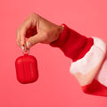 Leather Airpod Case - Red