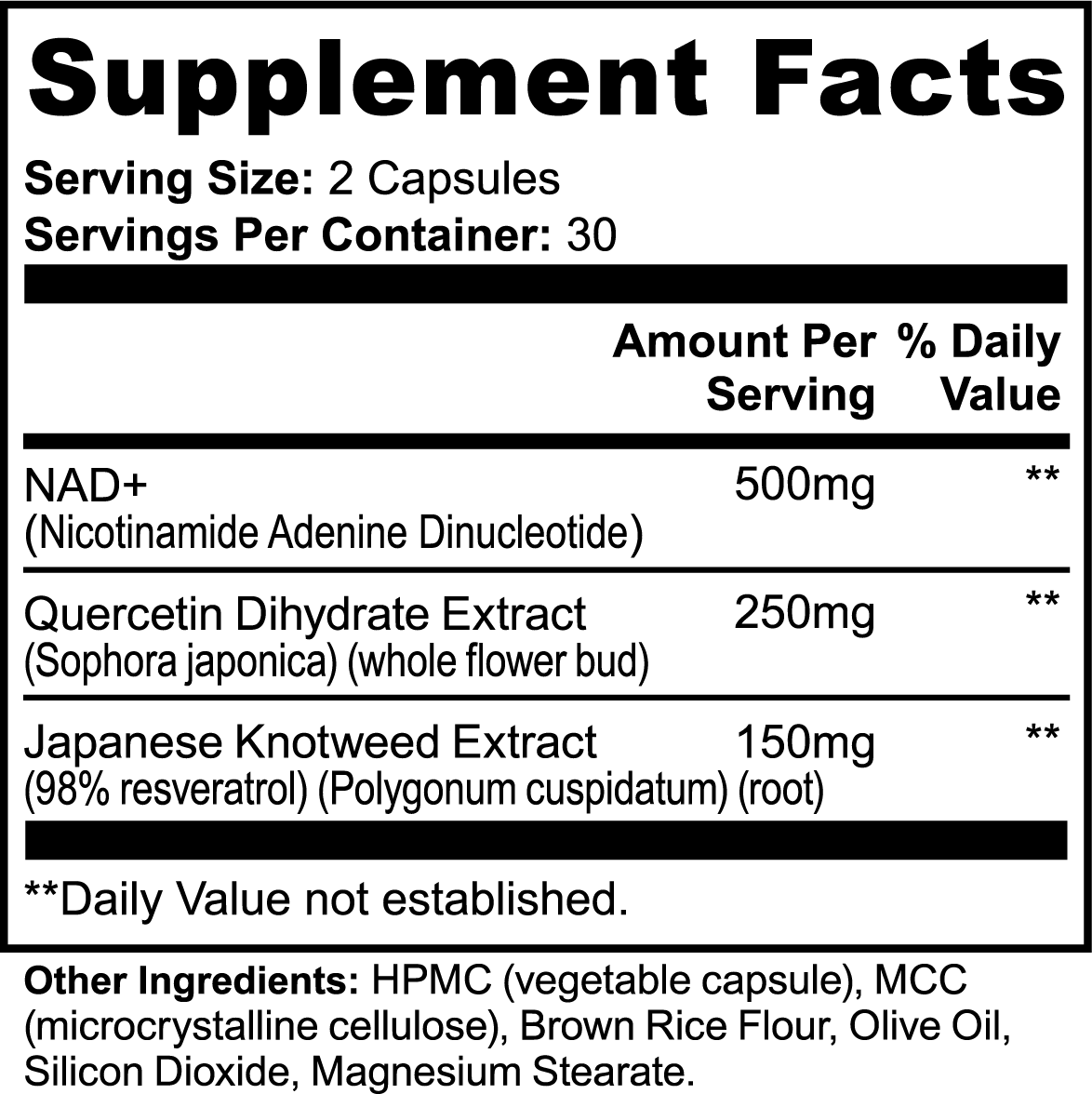CODE NAD+ Complex Capsules