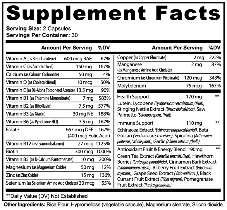 BASE Multivitamin Capsules