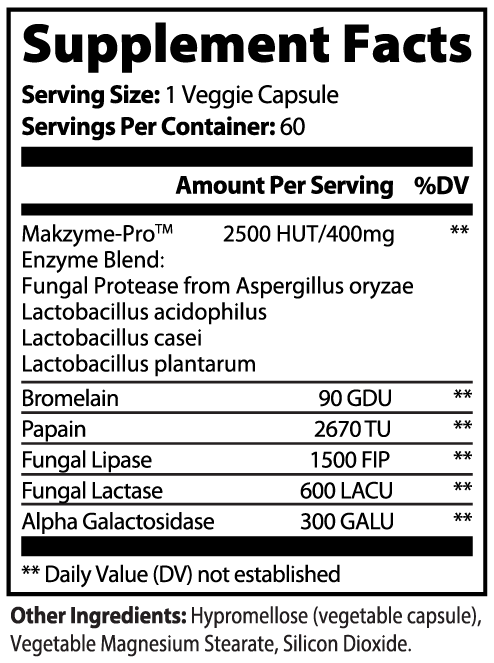 EASE Digestive Enzyme Blend Capsules
