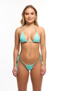 Micro bikini light blue  G string