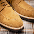 26-220-TOB CAMPO Sueded Goatskin Lace Up, Tobacco