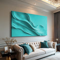 Turquoise Minimalist Wall Art