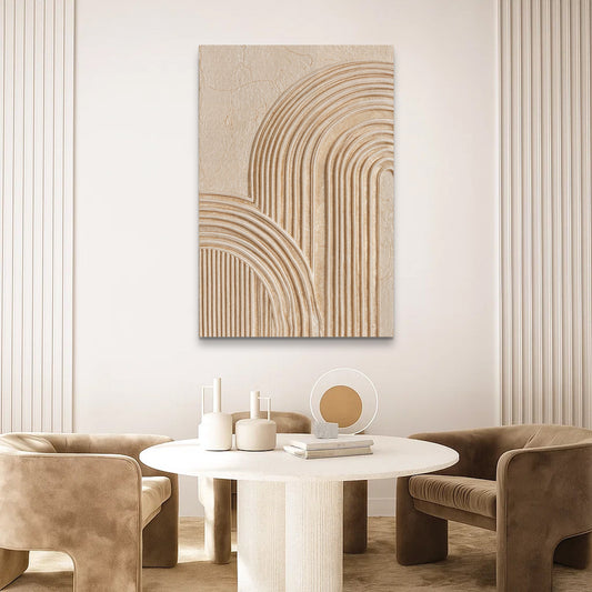Abstract Minimalist Impasto Wall Art