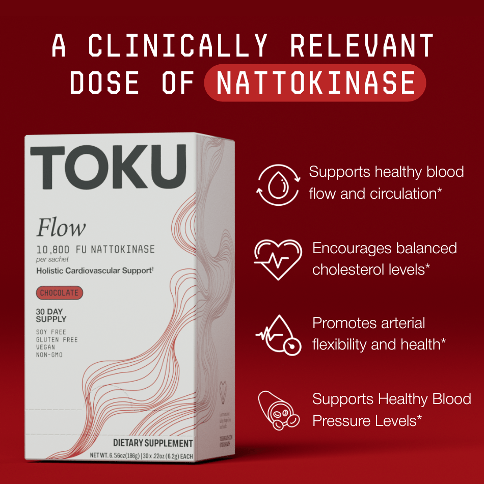 Flow | Nattokinase Supplement (10,800 FU)