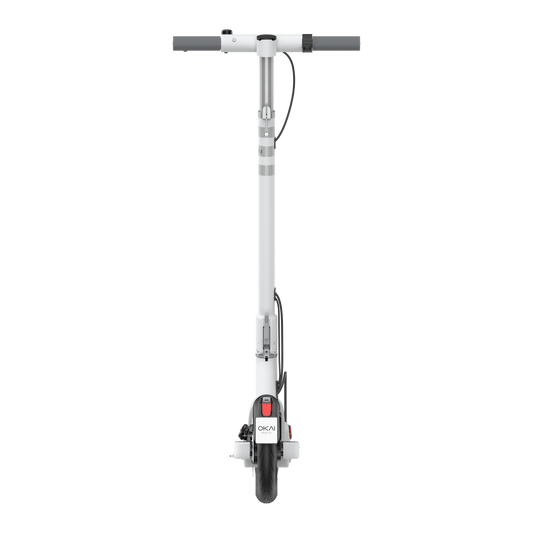 Foldable Electric Scooter w/18.6 Miles Max Operating Range & 15.5 mph Max Speed - White
