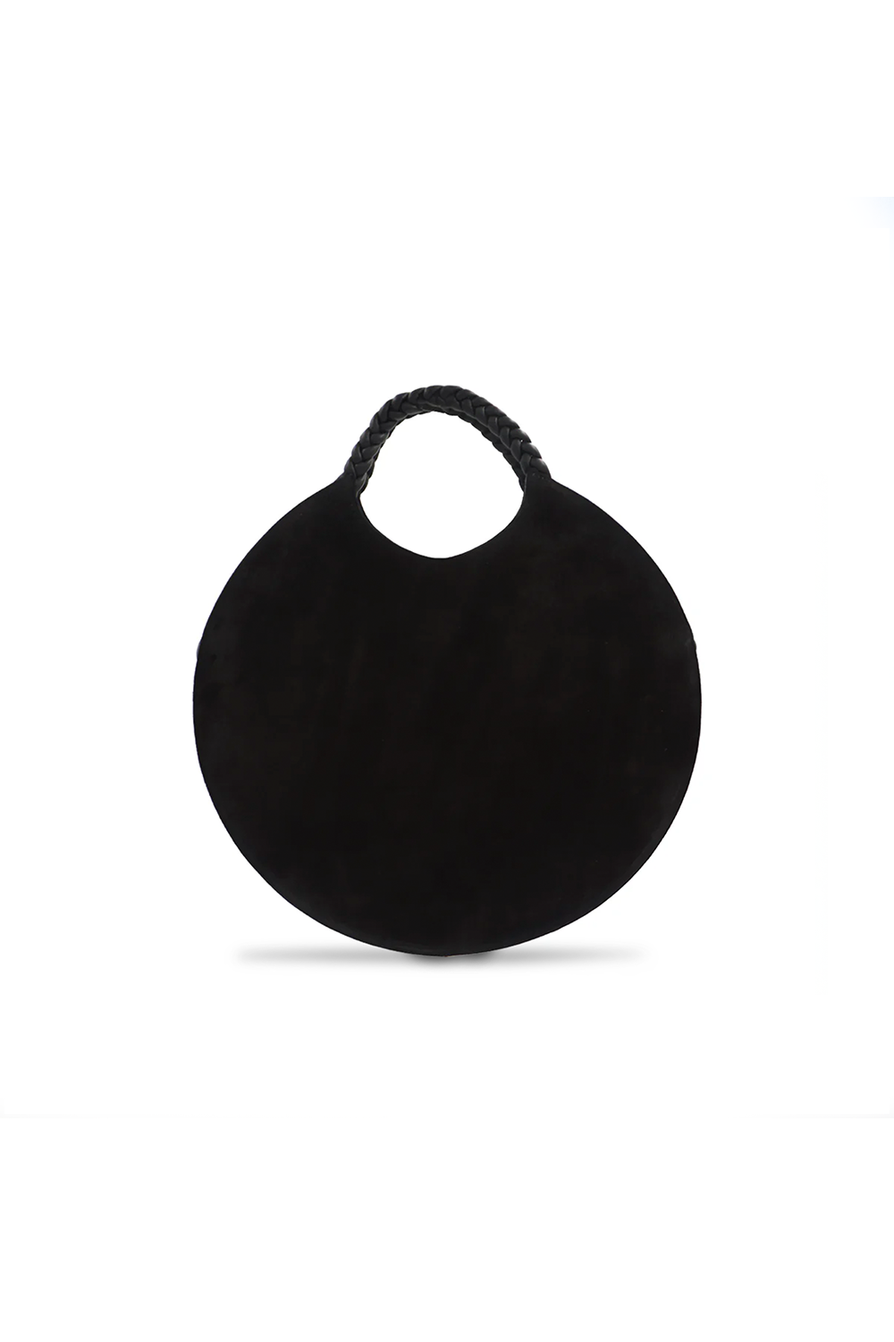 Luna Bag in Black Suede/Nappa Leather
