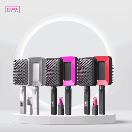 3D Self-Cleaning Deluxe Hair Brush – Effortless Detangling & Frizz Control