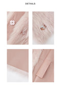 Babylon Phantom Nights Tuscan Sheepskin Pink Coat