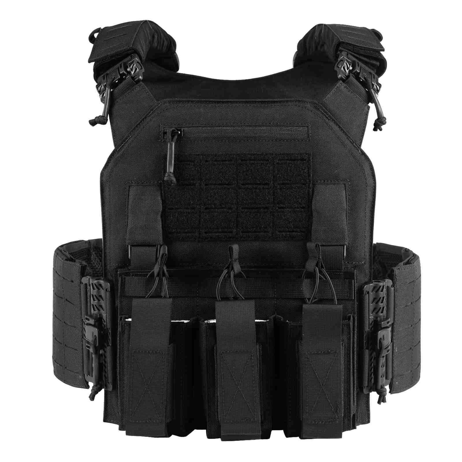 Votagoo 601 Laser Cut Molle Vest Adjustable Plate Carrier Tactical Military Vest