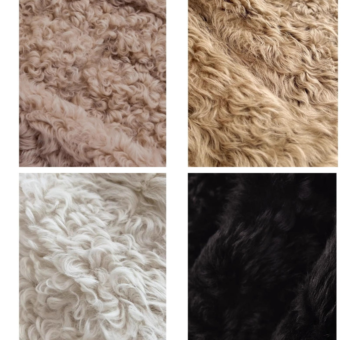 Peach Oolong Tuscan Sheepskin Coat