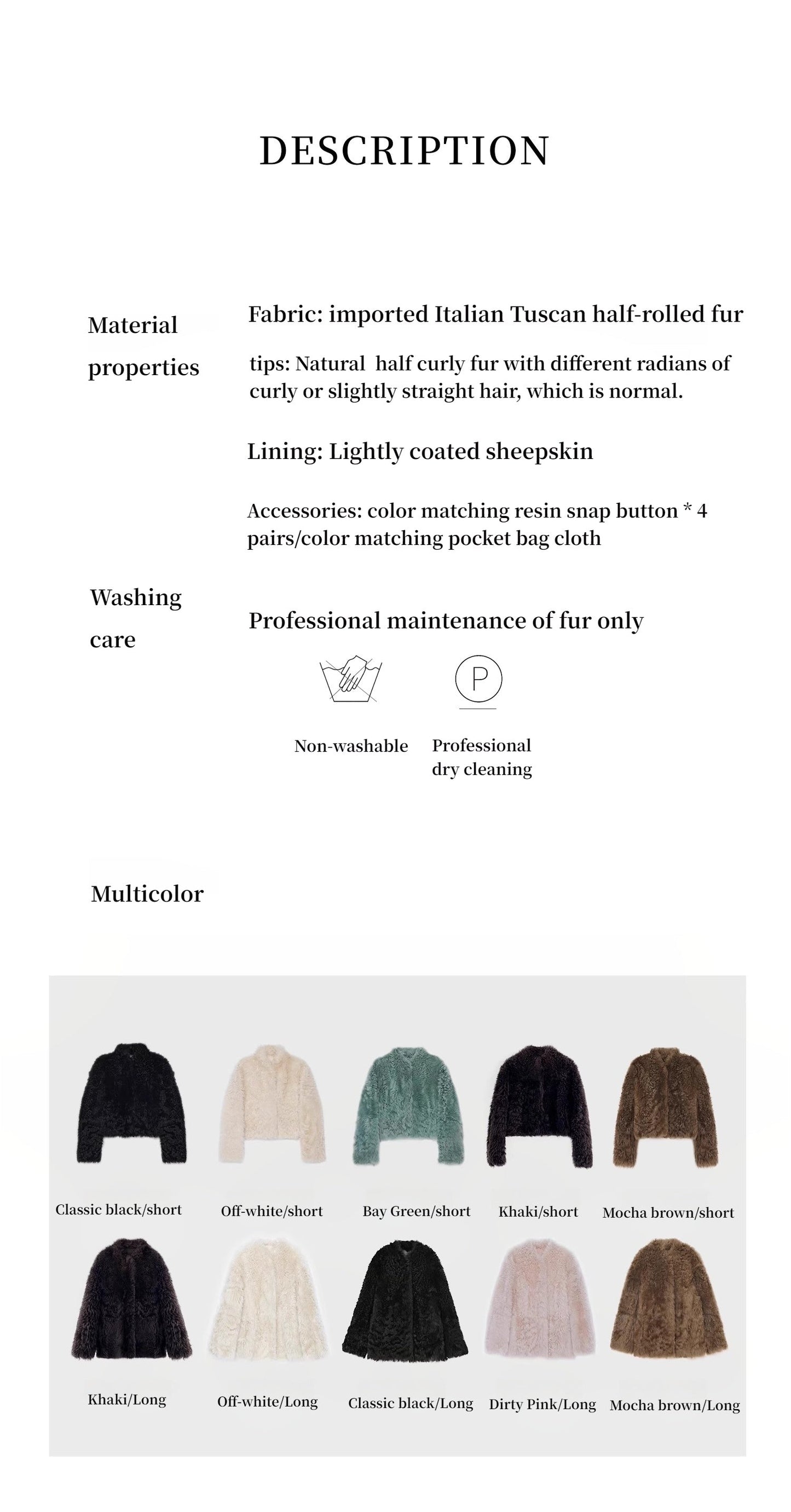 Sea of Love Accompaniment Tuscan Sheepskin Coat