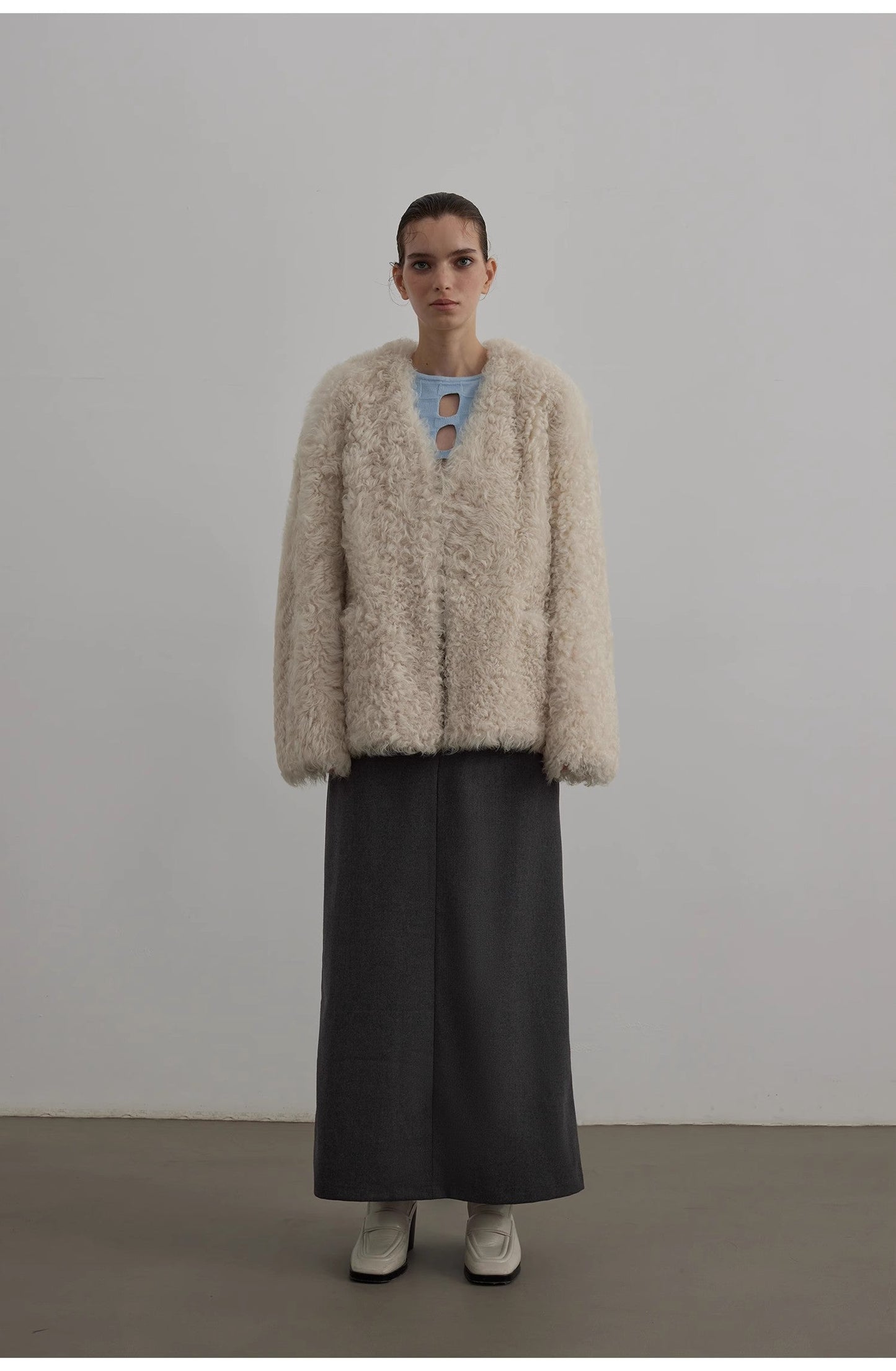 Wanderer Island Tuscan Sheepskin Coat