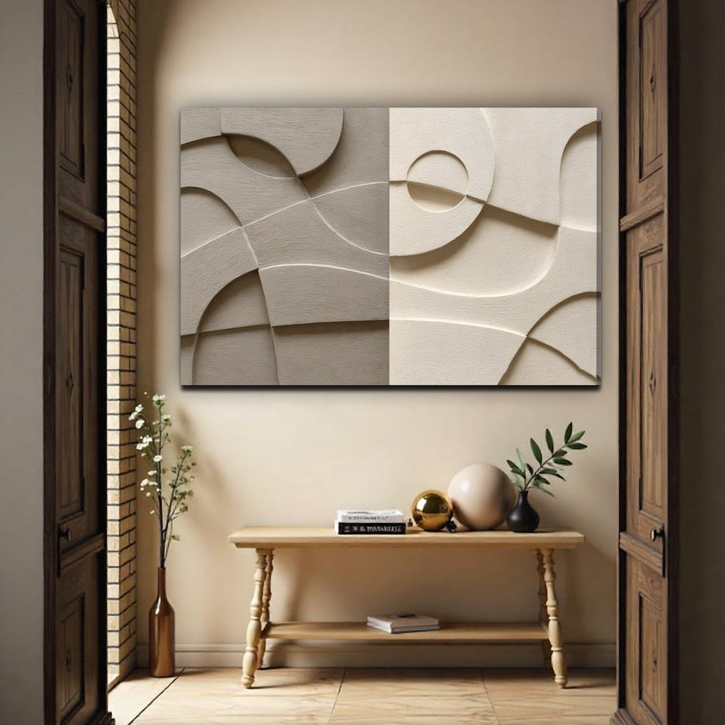Modern Abstract Minimalist Wall Art III