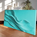 Turquoise Minimalist Wall Art