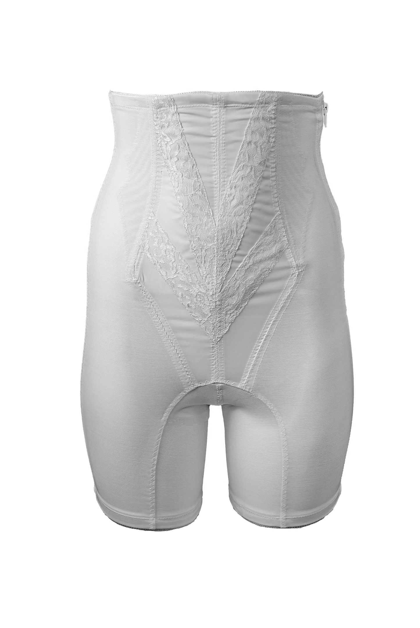 Style 6210 | High Waist Long Leg Shaper with Side Zipper |  Extra Firm Control