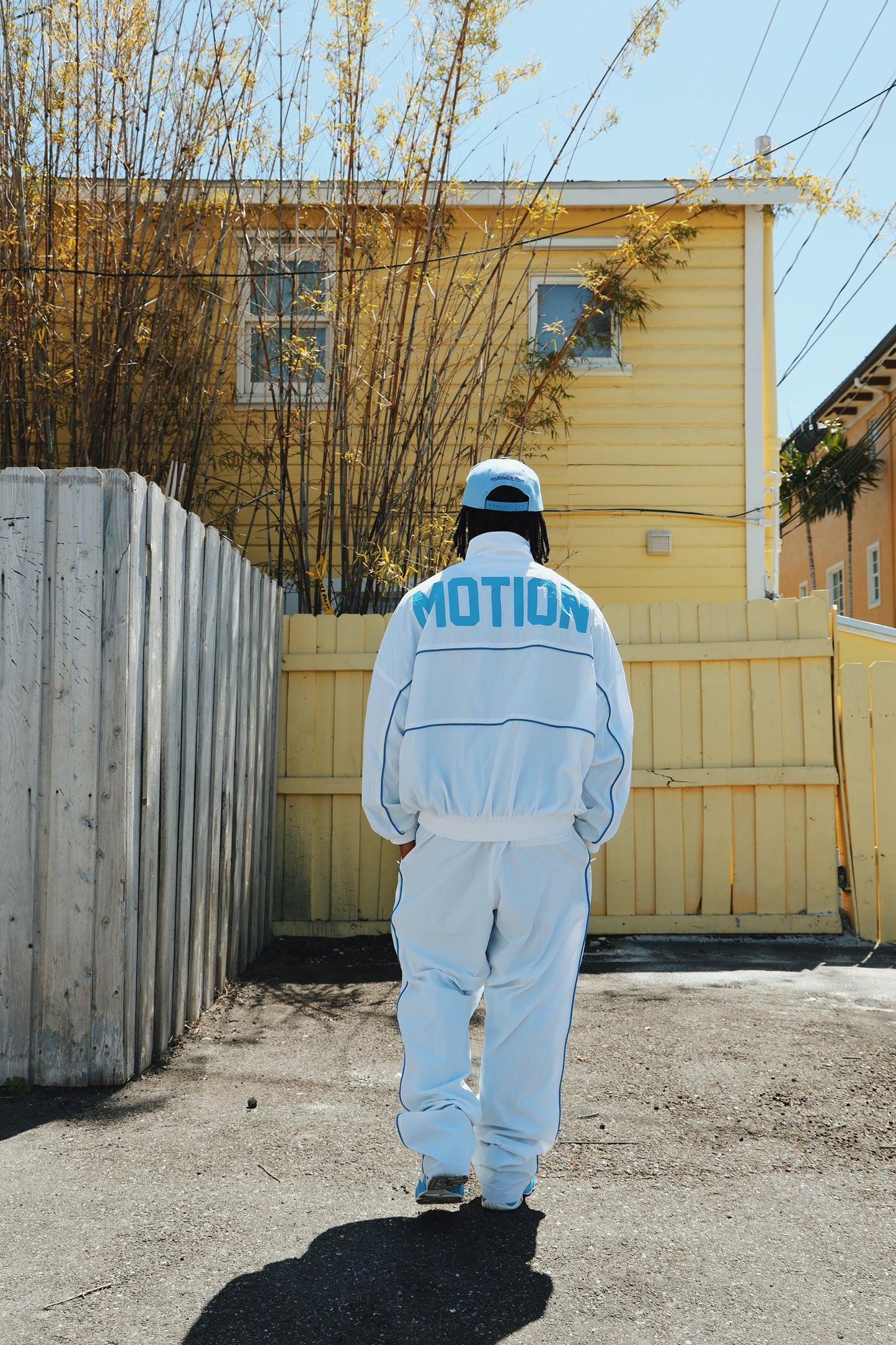 MOTION Nylon Pants (White)