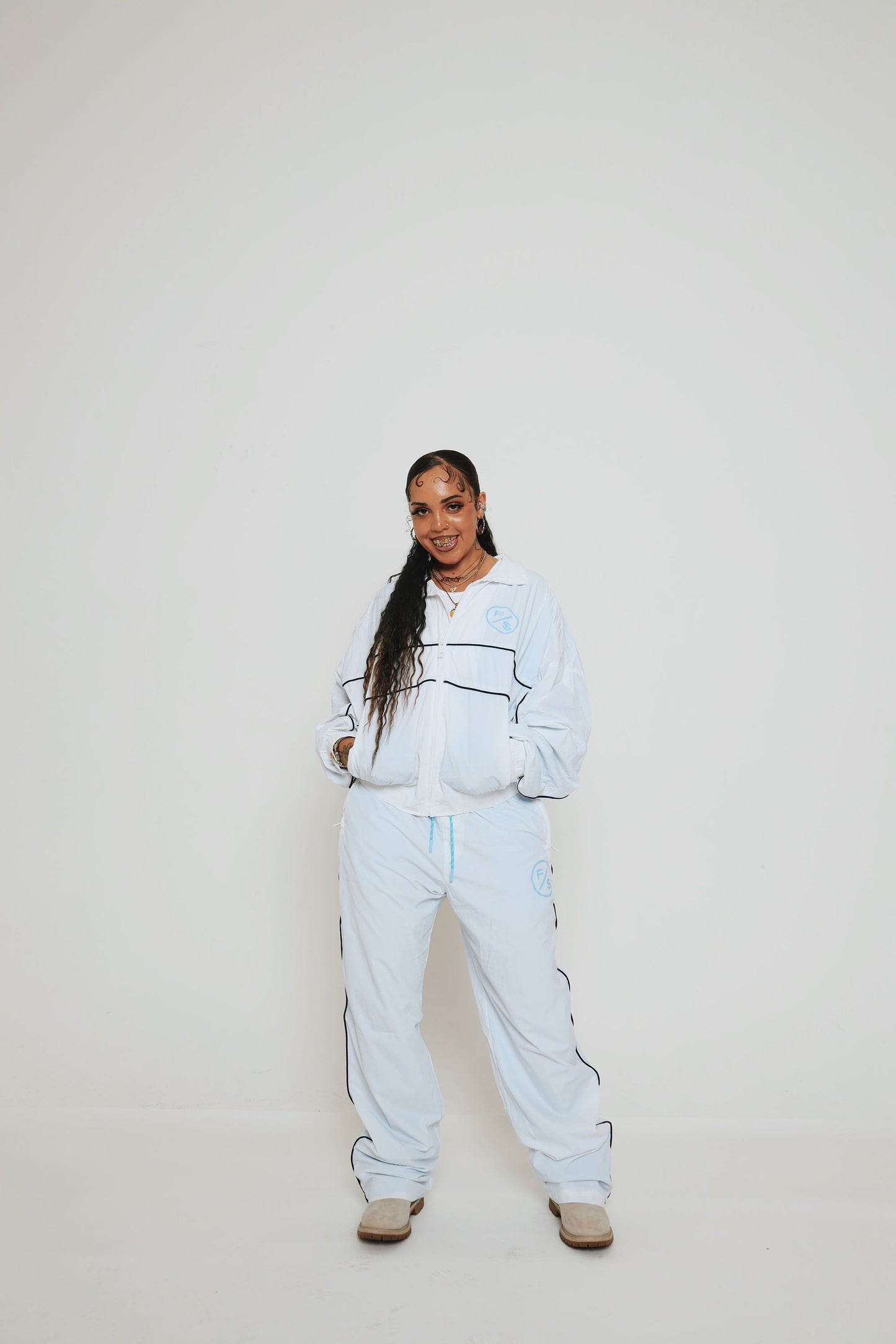 MOTION Nylon Pants (White)