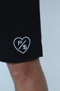 Love Who Loves You (Black - Shorts)