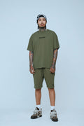 Dues Paid (Military Green - Shorts)