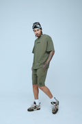 Dues Paid (Military Green - Shorts)