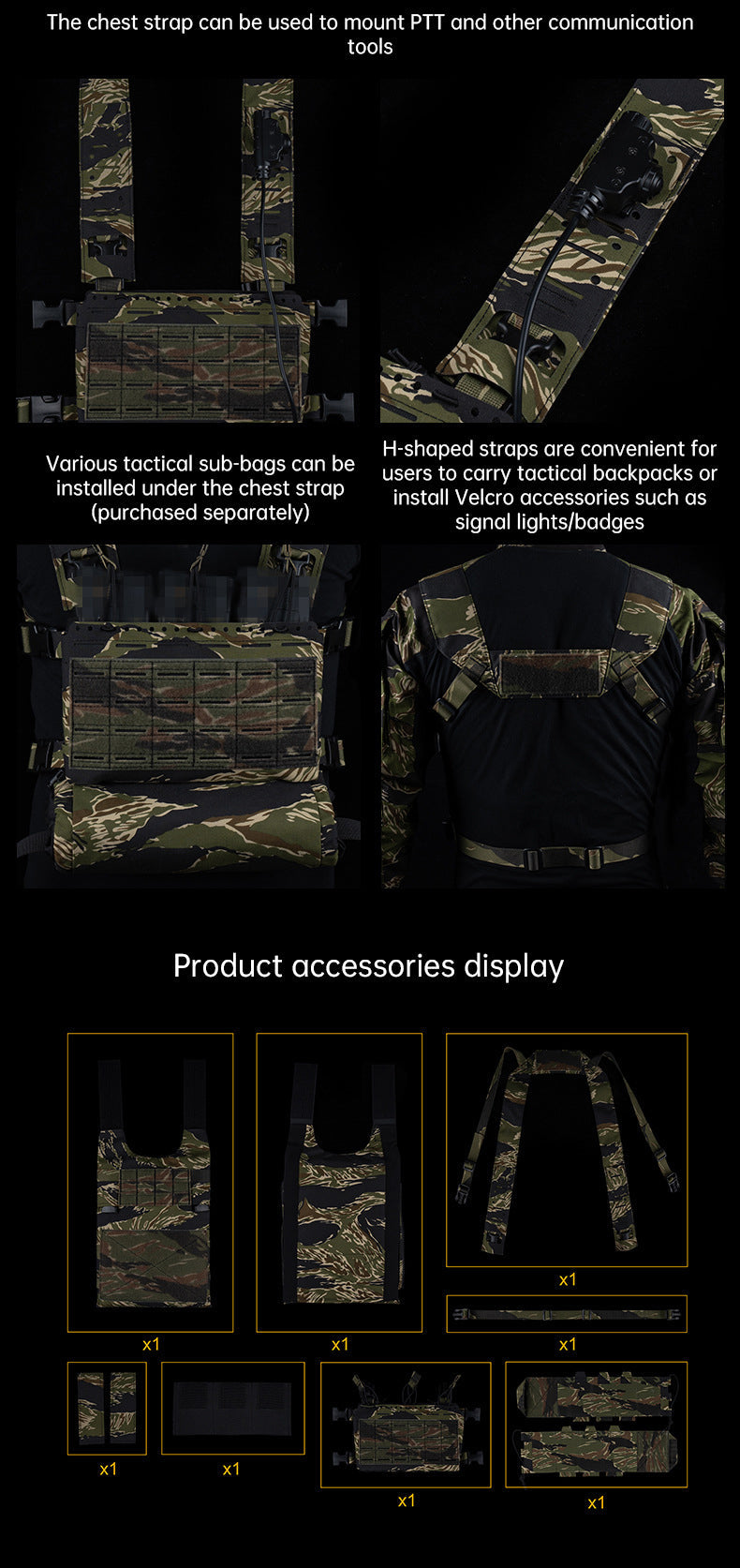 LV-119 Tactical Chest Rig Set
