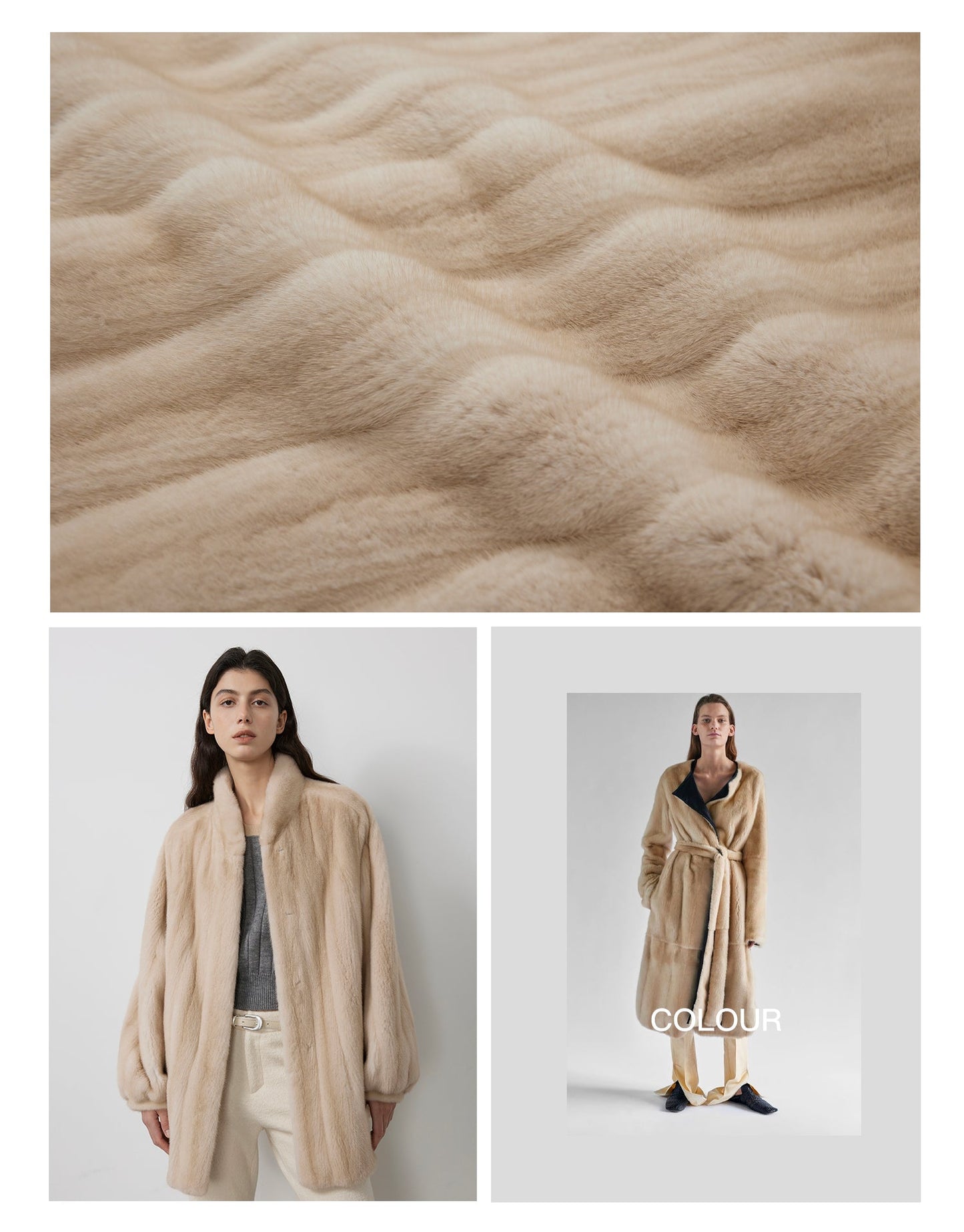 Meteor Variations Sable Fur Coat
