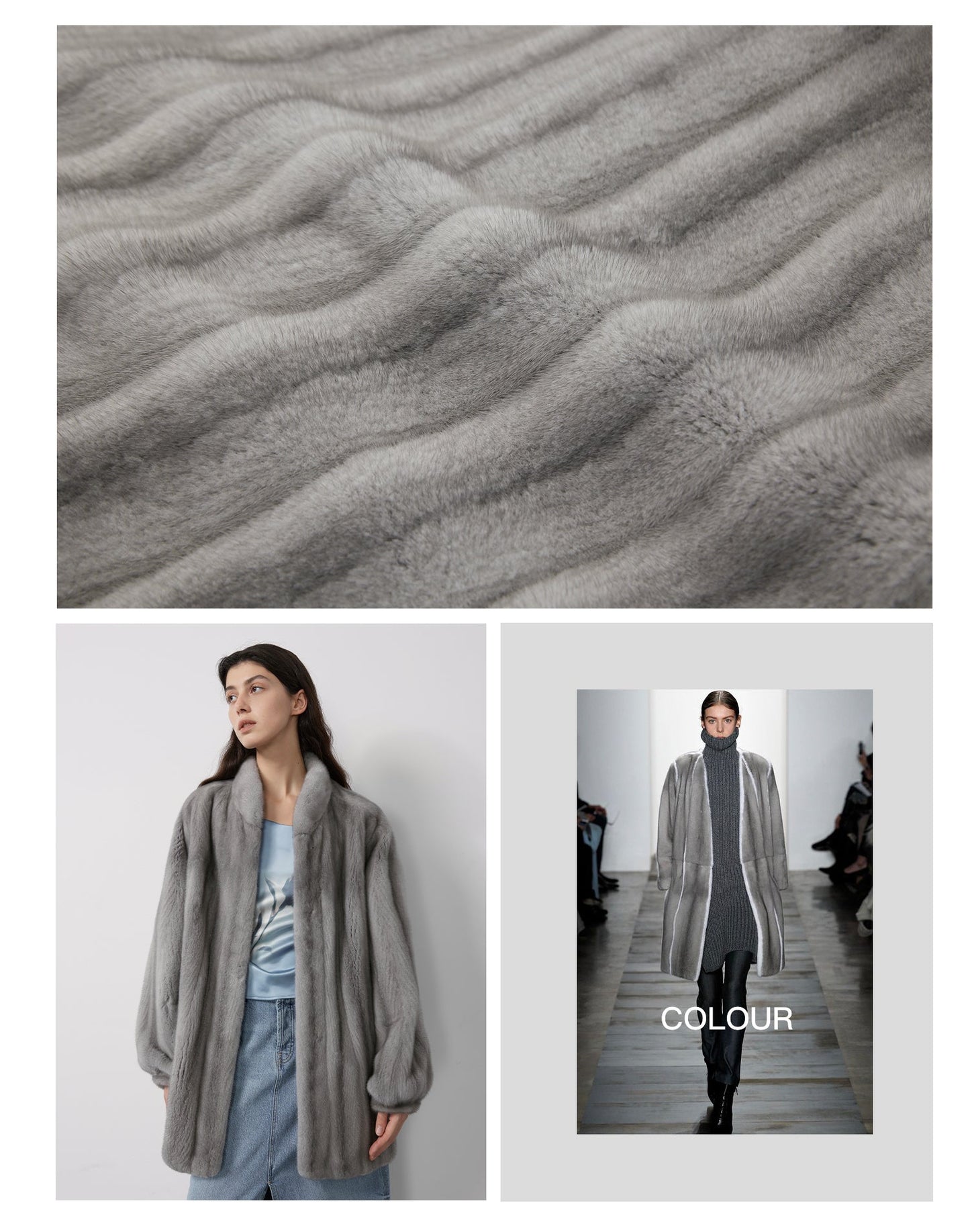 Meteor Variations Sable Fur Coat