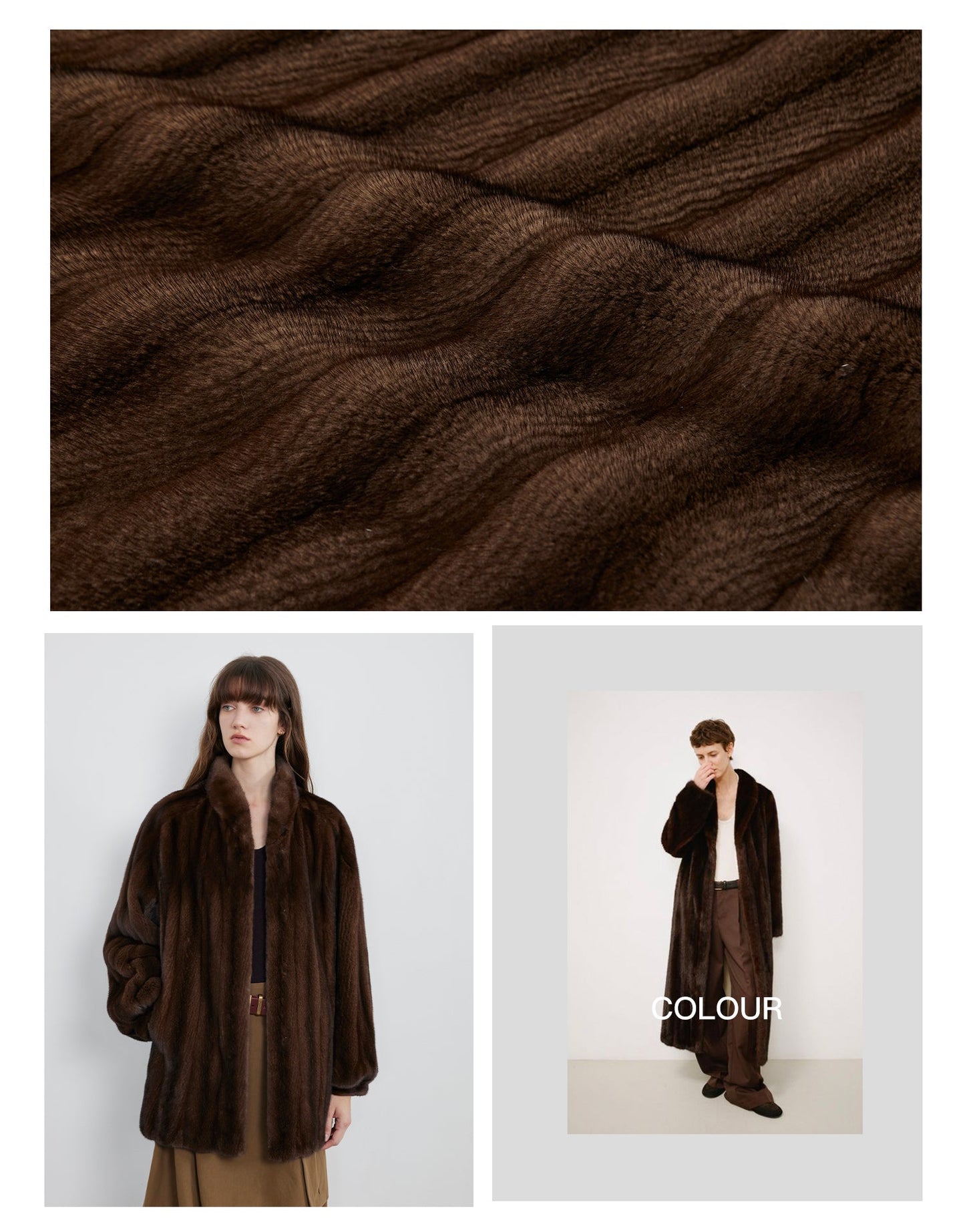 Meteor Variations Sable Fur Coat