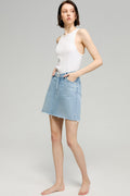 V-Waist Mini skirt HJ811