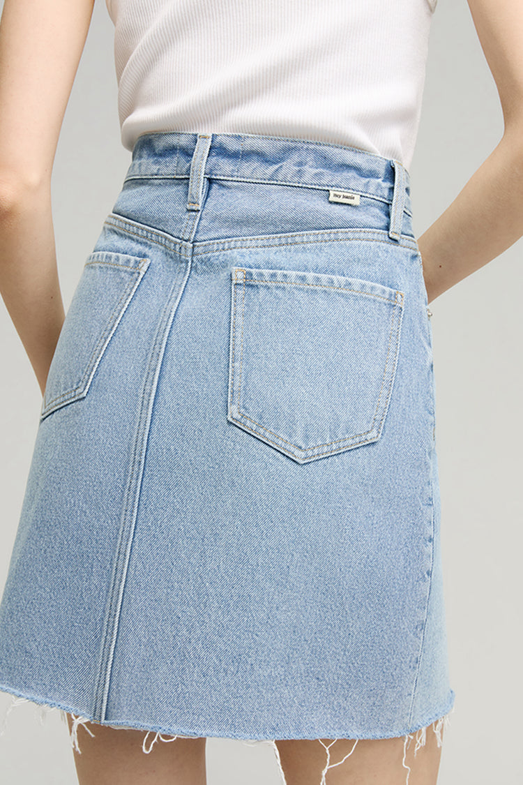 V-Waist Mini skirt HJ811