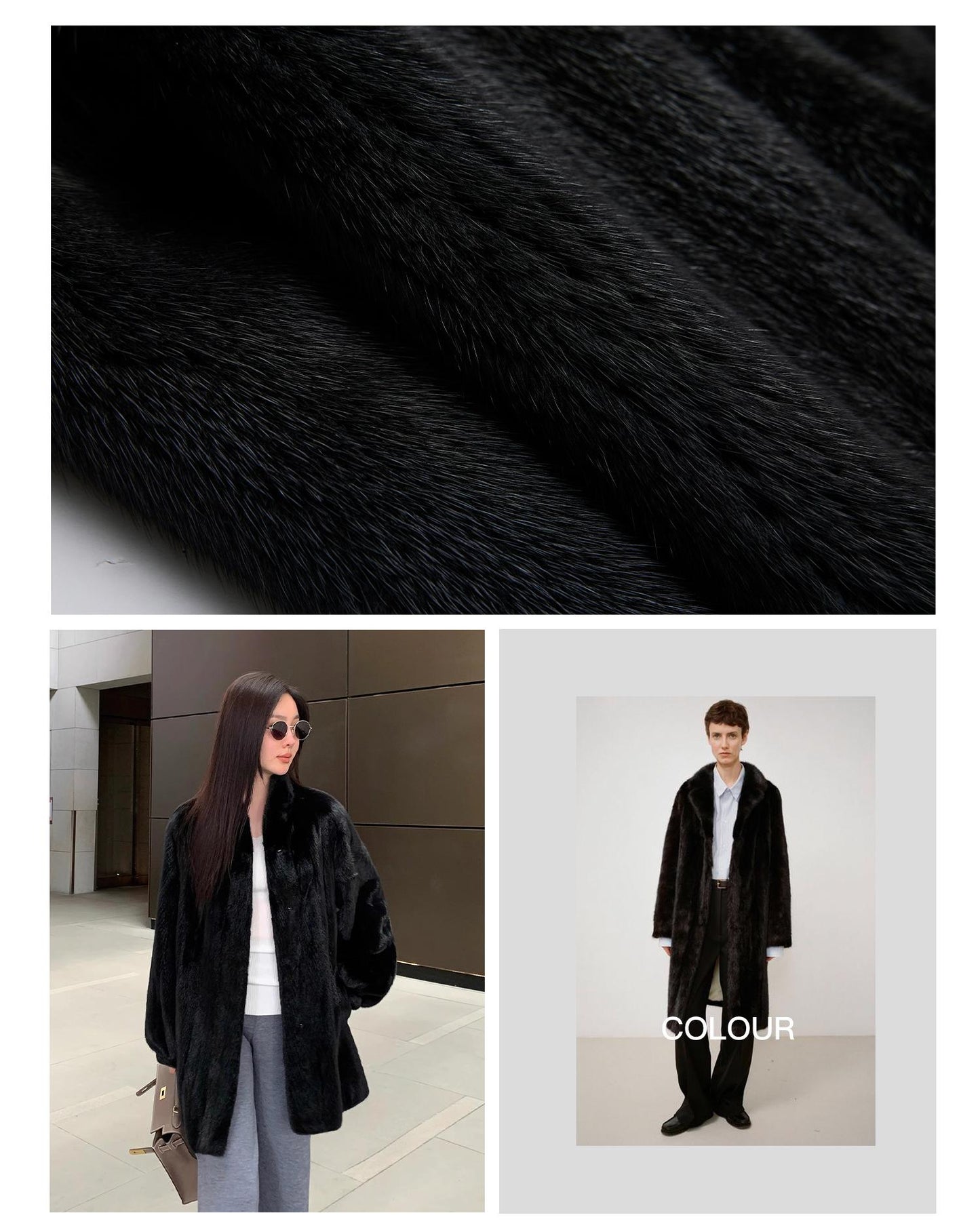 Meteor Variations Sable Fur Coat