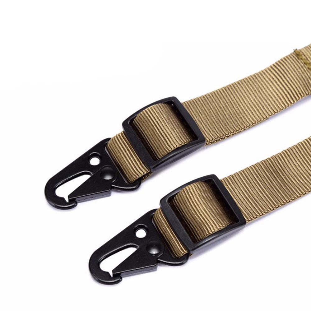 Two 2 Point Quick Detach Sling Release Dual Double Point Rifle AR Sling Adjustable Tactical Airsoft Gun Strap Hunting
