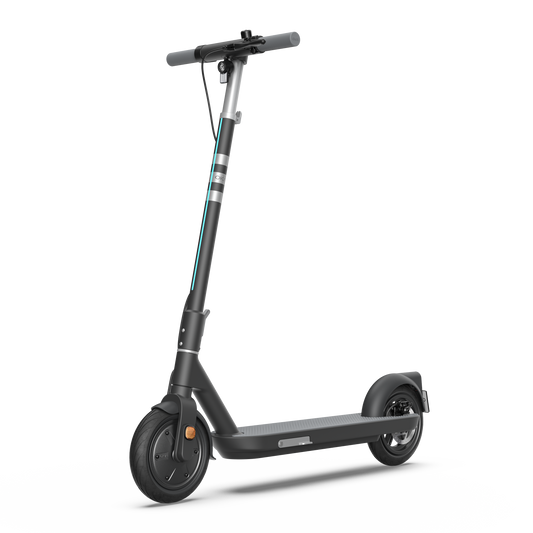 Foldable Electric Scooter w/18.6 Miles Max Operating Range & 15.5 mph Max Speed - Black