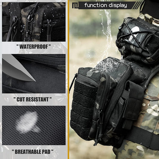 Drop Leg Bag for Men Thigh Pack Pouch