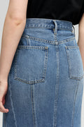 Ocean Wave Denim Skirt HJ821